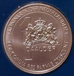 1 Daalder Schaatsen – Nederland 2002 – 15 g .800 Zilver – BU, Postzegels en Munten, Munten | Nederland, Ophalen, Koningin Beatrix