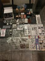 Collectie stempels art yourney scrapbook, Ophalen of Verzenden, Gebruikt