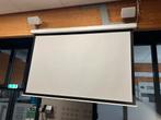 Projectiescherm, Ophalen, Elektrisch, Zo goed als nieuw