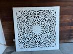 Balinees Houten Snijwerk Paneel - Ibiza Style 150x150, Ophalen, Gebruikt