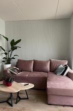 Hoekbank Lily Velvet Rose Wood, Huis en Inrichting, Ophalen, Hoekbank, Nieuw, 200 tot 250 cm