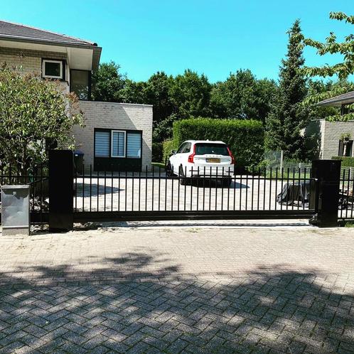 Schuifpoorten vrijdragend, Tuin en Terras, Tuinhekken en Hekwerk, Nieuw, IJzer, Ophalen