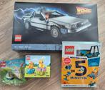 4 lego items nieuw. Back to the future doos nieuw, Ophalen of Verzenden, Zo goed als nieuw