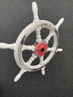 Vintage Boot Stuurwiel Hardhout jaren 20/30, Watersport en Boten, Ophalen of Verzenden, Zo goed als nieuw