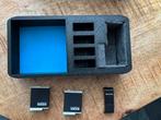 Gopro hero 10 2 x batterij oplaadklepje en insert case, Ophalen, Zo goed als nieuw, GoPro