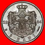 Ⰿ CAROL I (1866-1914): ROMANIA 5 BANS 1884B UNCOMMON! STAR!, Ophalen of Verzenden, Overige landen, Losse munt