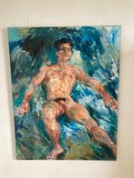 Origineel schilderij van Willibrord Haas (1989) – Olieverf, Ophalen