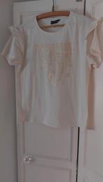 T shirt met gouden opdruk, Kleding | Dames, T-shirts, Ophalen of Verzenden, Zo goed als nieuw, Zwart, Korte mouw