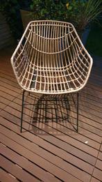 tuinstoelen 5 stuks polyrotan jysk, Ophalen, Zo goed als nieuw, Rotan