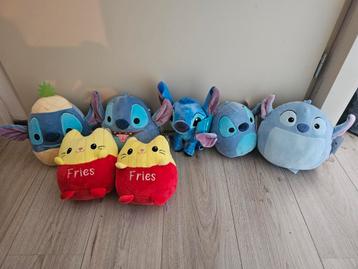 Stitch squishmallow / knuffels beschikbaar voor biedingen