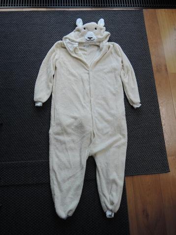 Carnaval: Onesie schapenpak maat M/L beschikbaar voor biedingen