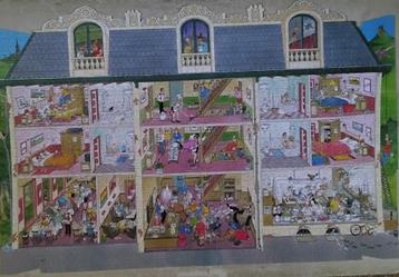 Jan van Haasteren shaped puzzel 'hotel' 1500 stukjes beschikbaar voor biedingen