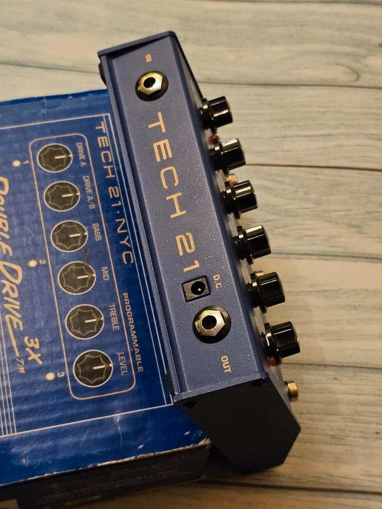 ≥ Tech 21 Double Drive 3X Overdrive — Effecten — Marktplaats