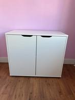 Houten witte kastje met deurtjes, Ophalen, Minder dan 50 cm, Gebruikt, Minder dan 100 cm
