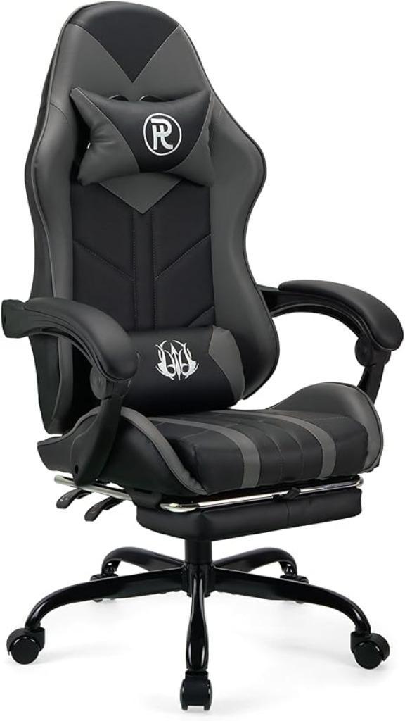 Gamingstoel | bureaustoel | draaistoel | computerstoel, Huis en Inrichting, Bureaustoelen, Nieuw, Bureaufiets, Zwart, Ergonomisch