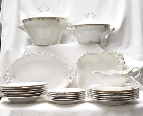 Paul Muller - Selb - Eetservies Art Nouveau., Antiek en Kunst, Antiek | Servies compleet, Ophalen