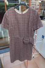 Kleedje nieuw ruitjes bruin rood strik Blugirl mt 38-40, Maat 38/40 (M), Overige kleuren, Blugirl, Nieuw