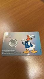 Geluksdubbeltje Donald Duck, Ophalen of Verzenden, Zilver