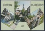 Oldeboorn Groeten 3 luik, Verzamelen, Ansichtkaarten | Nederland, Verzenden, 1980 tot heden, Gelopen, Friesland