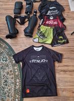 Venum Elite Evo complete kickboks set  kickboxing set, Zwart, Maat 56/58 (XL), Ophalen of Verzenden, Zo goed als nieuw