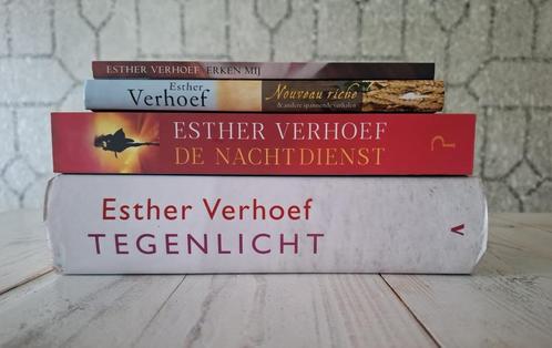 4 literaire trillers van Esther Verhoef - zo goed als nieuw, Boeken, Thrillers, Zo goed als nieuw, Nederland, Ophalen of Verzenden