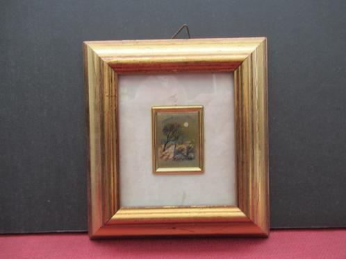 Mini schilderij Creazoni artistiche serie Oro bladgoud, Antiek en Kunst, Kunst | Schilderijen | Klassiek, Ophalen of Verzenden