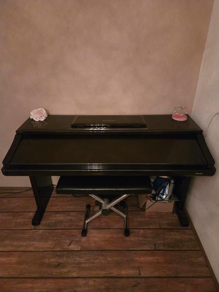 Technics SX-PR900R-EH verdiend een volgend huis, Muziek en Instrumenten, Piano's, Gebruikt, Zwart, Ophalen