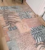 Mooi Vloerkleed met Dierenprint, Huis en Inrichting, Stoffering | Tapijten en Kleden, Ophalen, 100 tot 150 cm, Bruin, Zo goed als nieuw