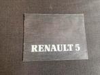 Renault 5 Instruktieboekje, Ophalen of Verzenden