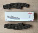 Marklin 24671 + 24672. Gebogen wissels., Hobby en Vrije tijd, Modeltreinen | H0, Wisselstroom, Rails, Ophalen of Verzenden, Zo goed als nieuw