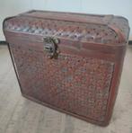 Antiek rieten kistje 30 x 12 x 25 cm, Ophalen of Verzenden, Gebruikt, Minder dan 50 cm, Minder dan 50 cm