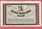 1 Miljoen 1923  Düseldorf, Ophalen, Duitsland, Losse munt