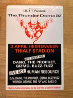 Pre flyer The Thunderdome IV, Verzamelen, Overige Verzamelen, Ophalen of Verzenden, Gebruikt