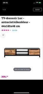 Nieuwe TV Dressoir Luc - nieuw in de doos!, Ophalen, 150 tot 200 cm, Eikenhout, Nieuw
