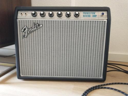 Fender 68 Custom Princeton Reverb, Muziek en Instrumenten, Versterkers | Bas en Gitaar, Zo goed als nieuw, Gitaar, Minder dan 50 watt