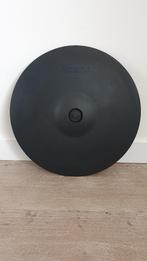 Roland CY-15R Crash Ride Cymbal | Zwart | Drumstel | CY15 CY, Gebruikt, Drums of Percussie, Ophalen of Verzenden, Roland Central Europe NV, Houtstraat 3, B-2260 Westerlo