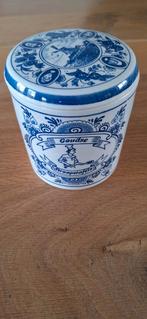 Stroopwafelpot -  Delfts blauw, Ophalen of Verzenden