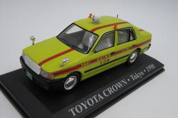 28791: Toyota Crown - Tokyo taxi - 1998 - Atlas 1:43 beschikbaar voor biedingen