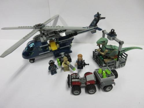 75928 Jurassic World Helikopterachtervolging van Blue, Kinderen en Baby's, Speelgoed | Duplo en Lego, Zo goed als nieuw, Lego