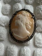 Camee met zil ver, Ophalen of Verzenden, Zo goed als nieuw, Zilver