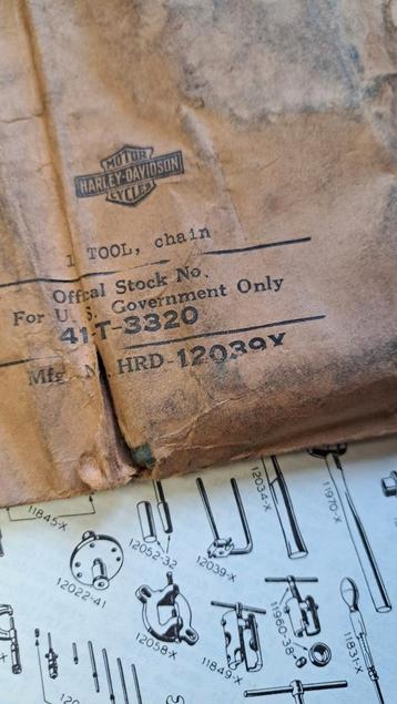 Nos chain breaker tool 12039-X. Origineel wla wlc liberator  beschikbaar voor biedingen
