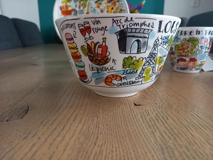 Blond Amsterdam City Parijs kom, Huis en Inrichting, Keuken | Servies, Nieuw, Kom(men), Blond Amsterdam, Ophalen of Verzenden