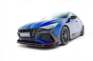 Voorlip sideskirt spoiler diffuser - Hyundai Elantra N 20-23 beschikbaar voor biedingen