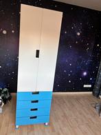 Jongens babykast blauw/wit, Ophalen, Gebruikt