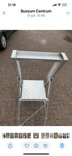 Aluminium trap, Doe-het-zelf en Verbouw, Ladders en Trappen, Trap, Ophalen of Verzenden, Zo goed als nieuw, Opvouwbaar of Inschuifbaar