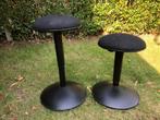 2 Zwarte Ikea krukjes, Ophalen, In hoogte verstelbaar, Gebruikt, Kunststof