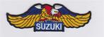 Suzuki stoffen opstrijk patch embleem #9, Motoren, Nieuw