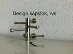 Design kapstok, rvs., Ophalen of Verzenden, Zo goed als nieuw, Minder dan 100 cm, Metaal