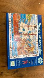 Puzzel Djeco 100 stukjes, Ophalen, Minder dan 500 stukjes, Zo goed als nieuw
