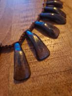 Etnische ketting met wilde paardentanden, Ophalen of Verzenden